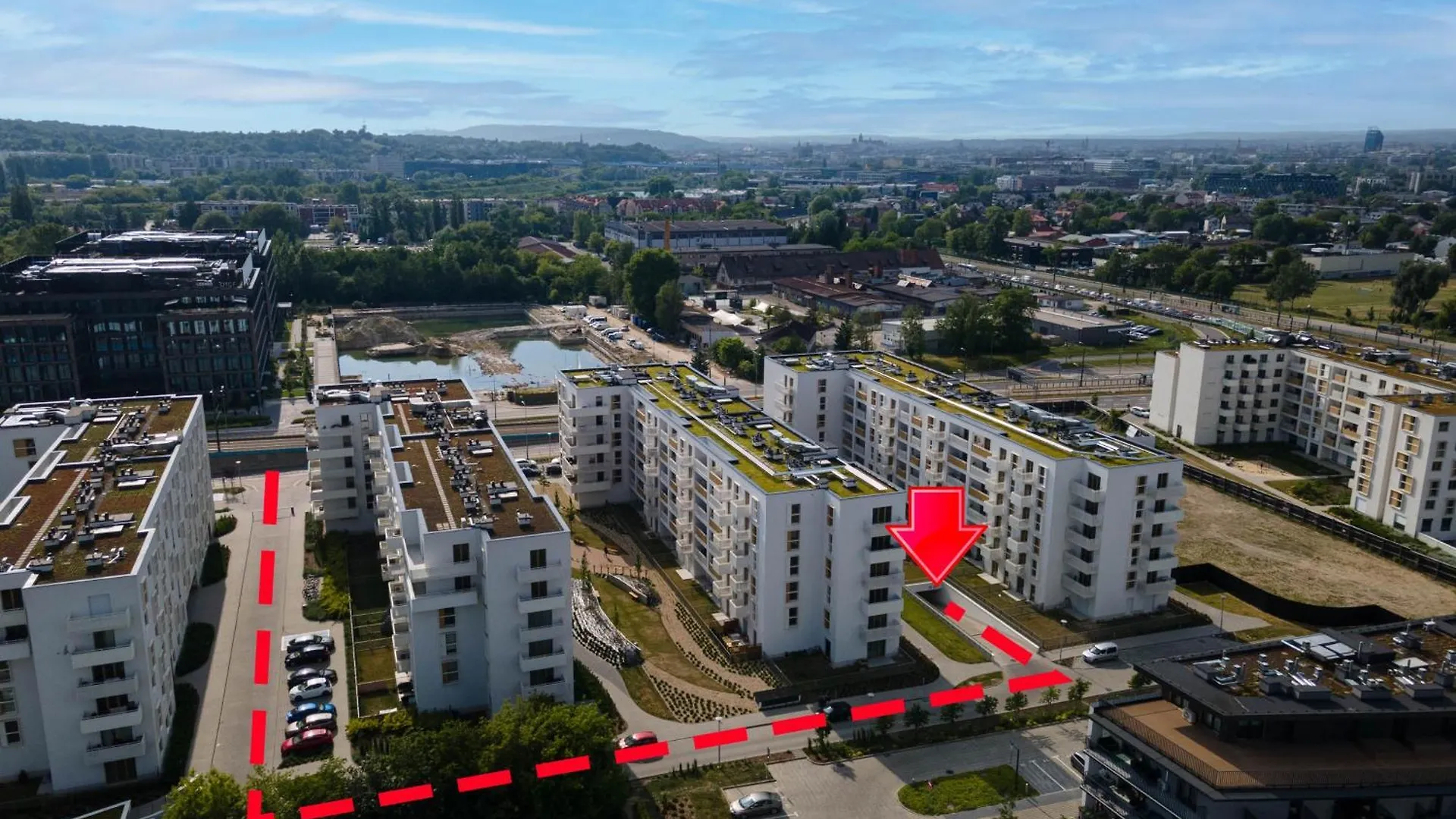 Saska Park Apartments Krakau Polen